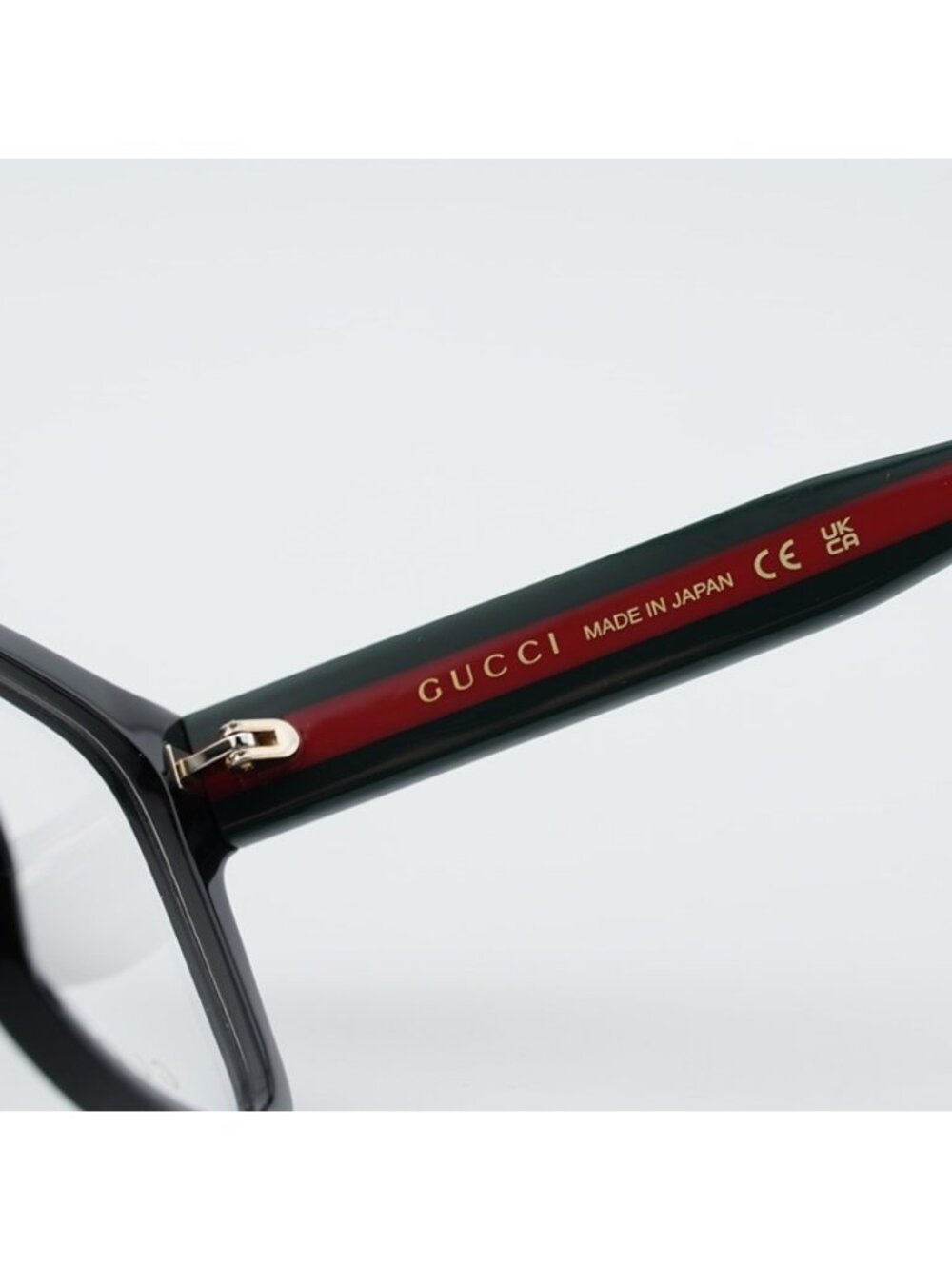 Gucci GG0038ONN 001 Eyeglasses Black 54mm Square Frame - Picture 9 of 12